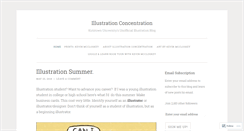 Desktop Screenshot of illustrationconcentration.com