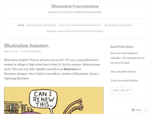 Tablet Screenshot of illustrationconcentration.com
